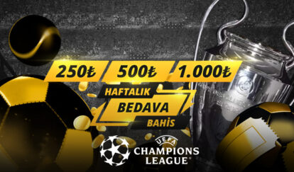 HAFTALIK BEDAVA BAHİS